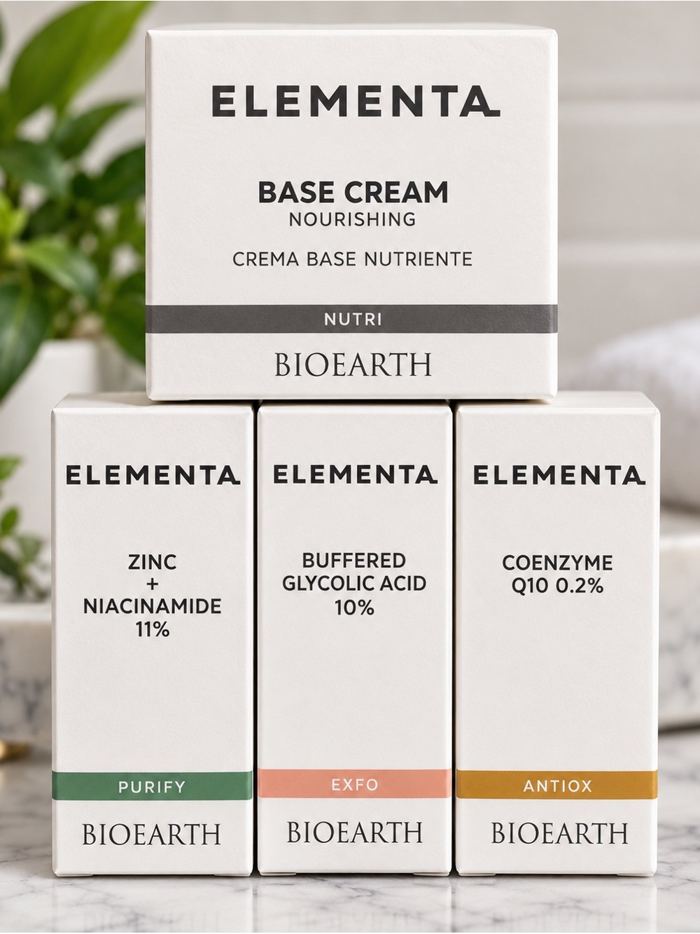 Bioearth ELEMENTA Custom Skincare Bundle